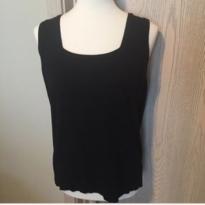 Lane Bryant Black Sweater Tank
